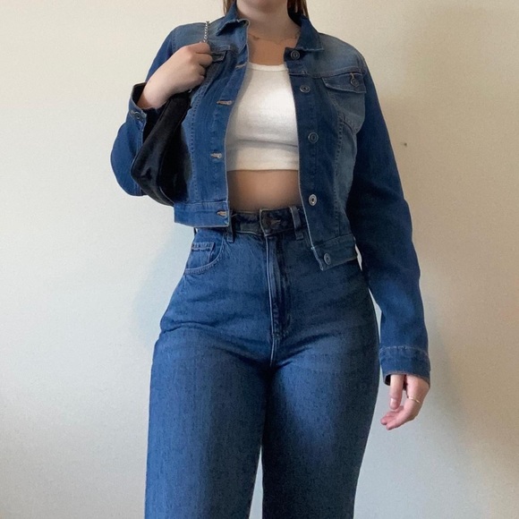 NWOT!! NEW LOOK Denim Jacket - Picture 2 of 2